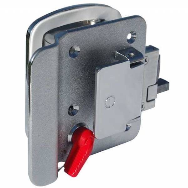013-572 Global FIC Chrome RV / Trailer Side Entry Door Lock #2