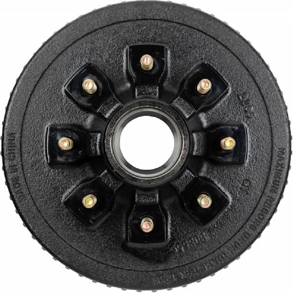 12HD865DRUM 7000lb 8 on 6-1/2" Bolt Pattern 12" Brake Drum with 1/2" Lug Studs #2