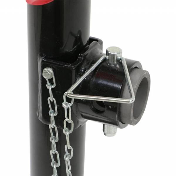 1401480303 5000 lb Weld-on Topwind Pipe Mount Swivel Jack #3