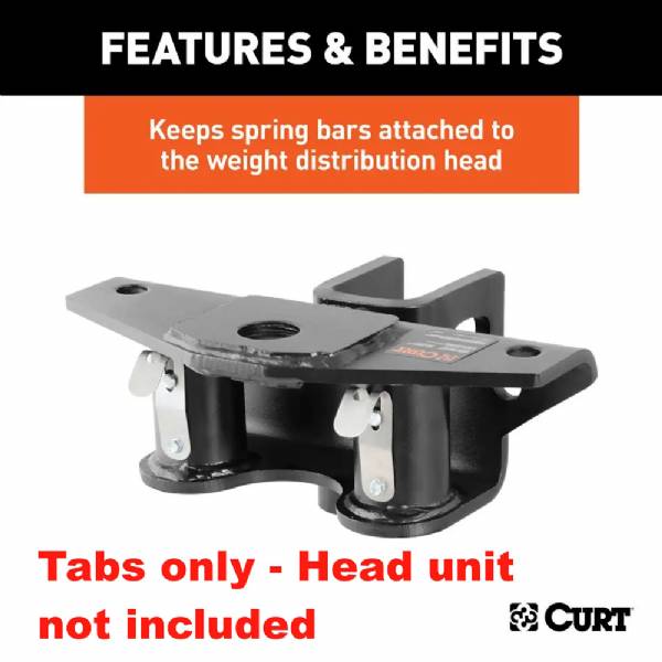 17109 Replacement Round Bar Weight Distribution Retainer Kit #3