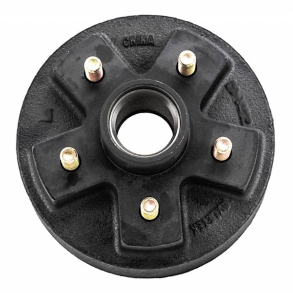 19-140 2200lb 5 on 4-1/2" Bolt Pattern 7" Pre-Greased Brake Drum Kit #2