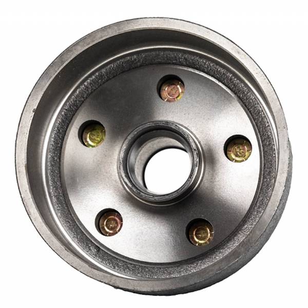 19-140 2200lb 5 on 4-1/2" Bolt Pattern 7" Pre-Greased Brake Drum Kit #4