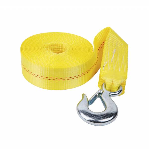 250-032389 2" X 20' Yellow 4000lb Boat Trailer Winch Strap