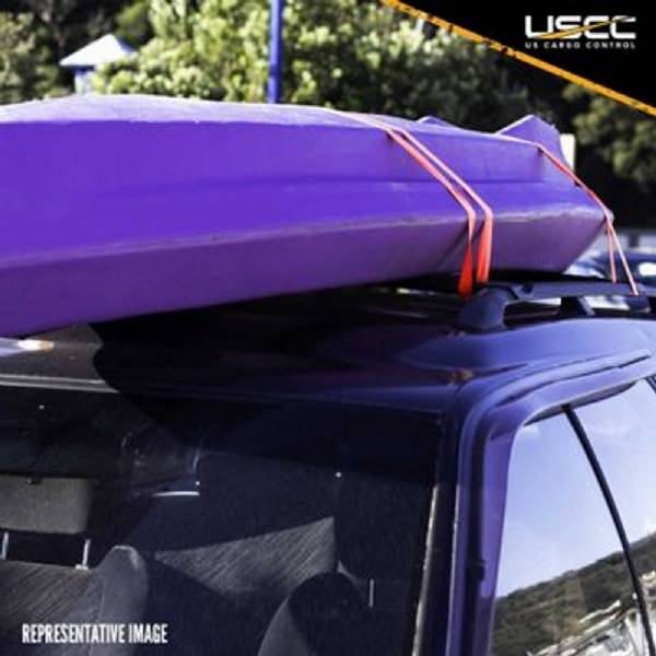 2615WHVC Red 1" x 15' Ratchet Strap with Vinyl Coated Wire Hooks #8