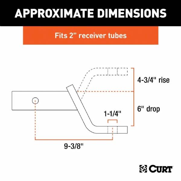 45336 10K 6" Drop Ball Mount #3