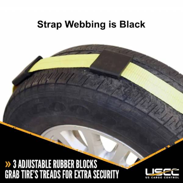 5112FSHCUSTOM Automobile Tire Block Strap Pack #14