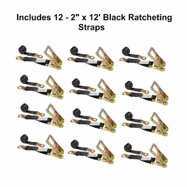 5112FSHCUSTOM Automobile Tire Block Strap Pack #6