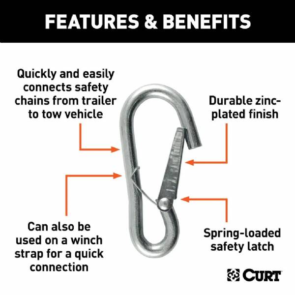 81266 3/8" Safety Chain Snap Hook #3