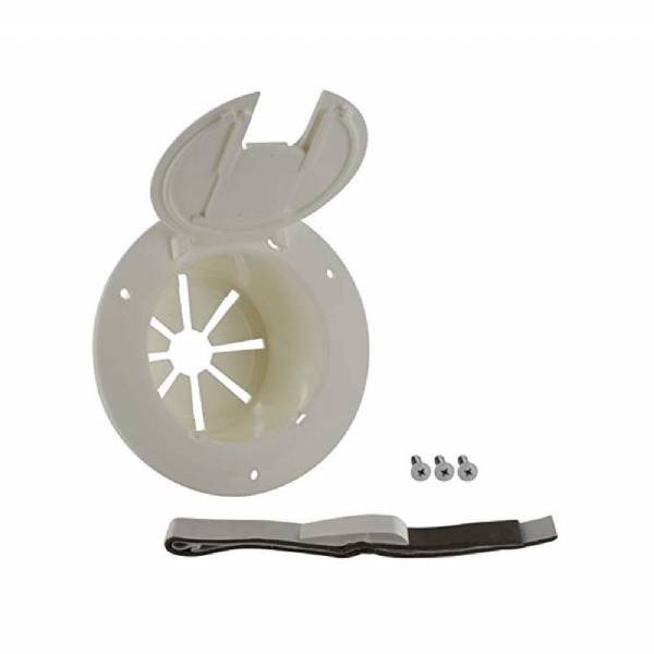 A10-2135VP White Electrical Cable Hatch