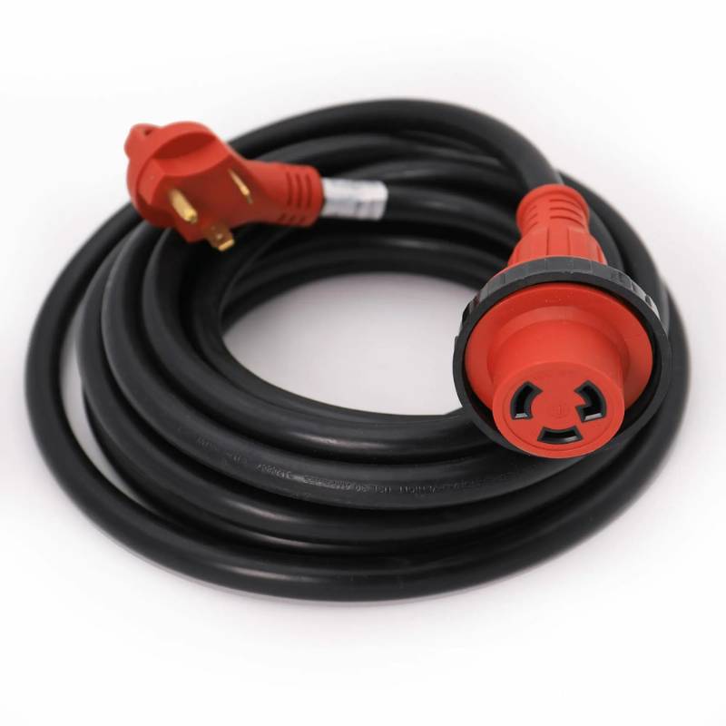 A10-3025ED 25-ft 30-Amp to 30-Amp Detachable Power Cord Extension with Locking Ring #4