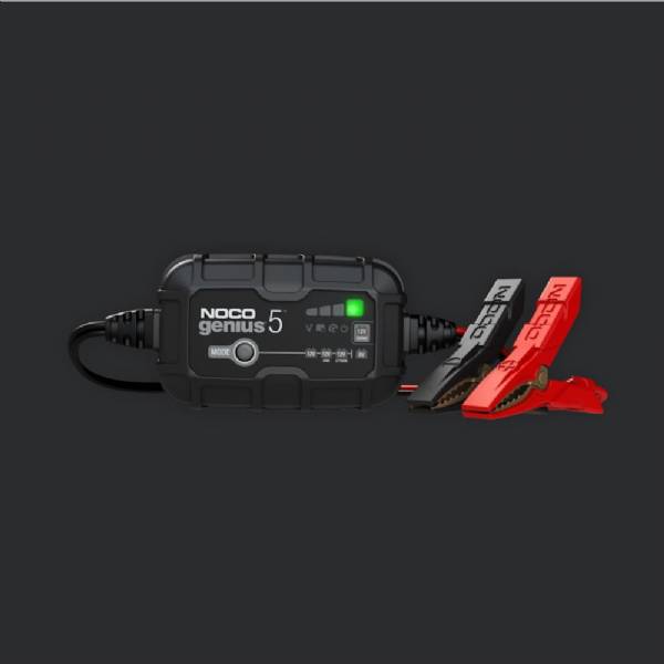 GENIUS5 6V and 12V 5-Amp Smart Battery Trickle Charger