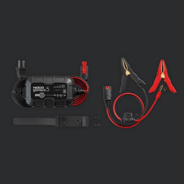 GENIUS5 6V and 12V 5-Amp Smart Battery Trickle Charger #5