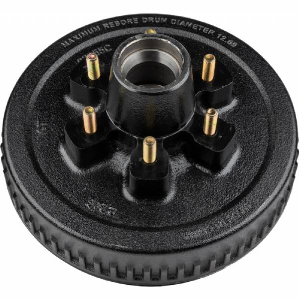 HD655DRUM 6000lb 6 on 5-1/2" Bolt Pattern 12" Brake Drum