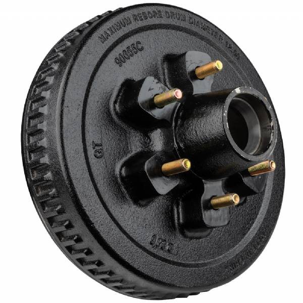 HD655DRUM 6000lb 6 on 5-1/2" Bolt Pattern 12" Brake Drum #3