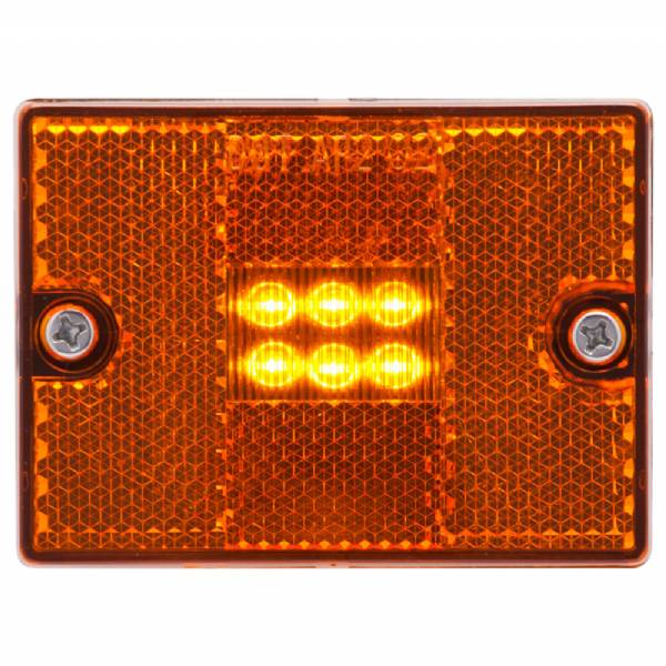 MCL36AB Amber LED Stud Mount Marker Light