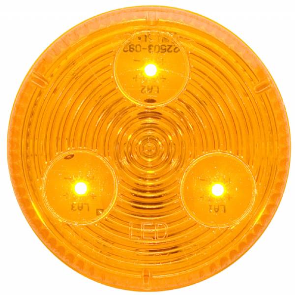 MCL55AB 2" LED Grommet Mount Amber Marker Light