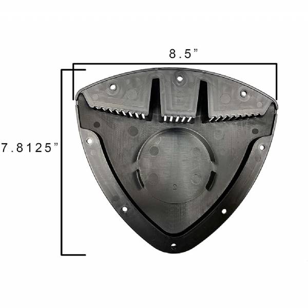 Q100-000 Arrow Style Sidewall Vent Kit - Black #5