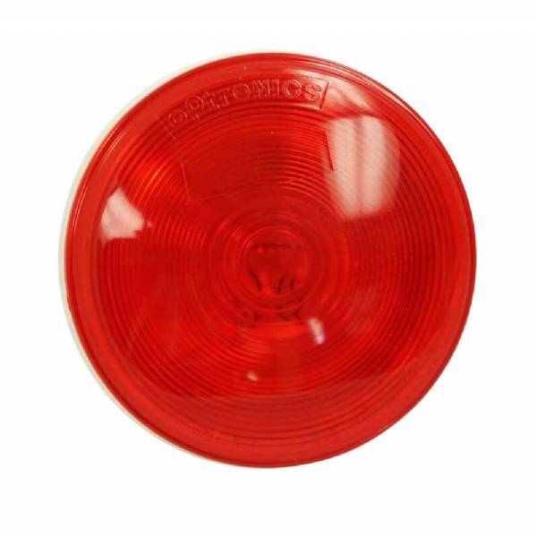 ST45RB Red 4" Round Incandescent Stop/Turn/Tail Light