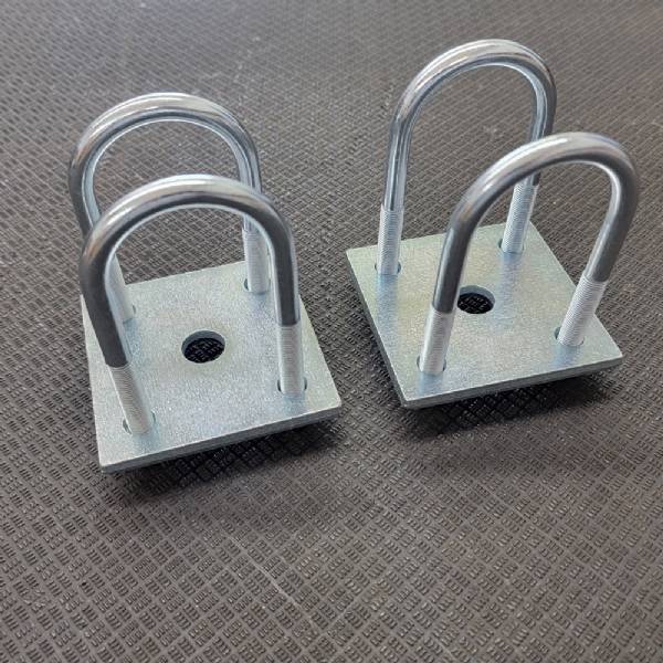 UBK-175 1-3/4" Round Axle U-Bolt Mounting Kit #2
