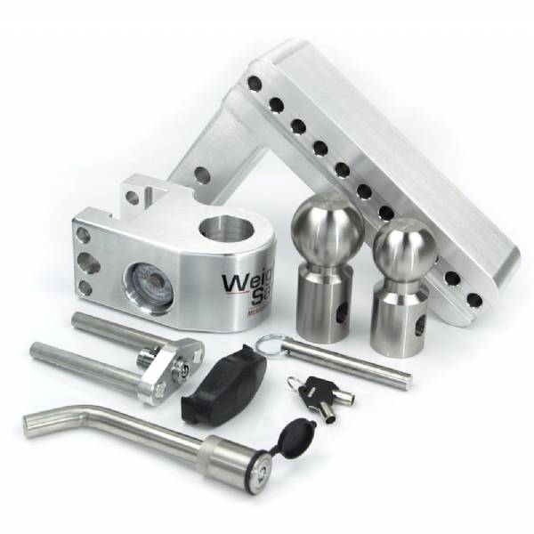 WS8-2-KA 2" Shank - 8" Drop/9" Rise Weigh Safe Adjustable Hitch w/Tongue Scale #2