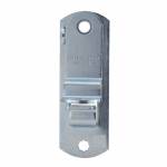 234000-RH Zinc Plated Steel Door Hasp 4-3/4" Centers