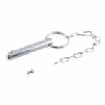 28934 9/16" x 4" Swivel Pin For Pipe Mount Trailer Jacks