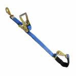 2TDAX8BLUE 2" x 8' Blue Auto Tie Down Ratchet Strap