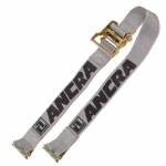 48672-14 2" x 16' Gray Ratchet Strap w/ E-Track Fittings
