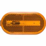 MC38AB Amber Oval Reflector Marker/Clearance Light