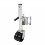 MJ-1500B-DWL 1500 lb Sidewind Bolt-on Marine Swivel Jack with Dual 6-inch Wheels