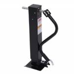 TJD-12000SP-R2 12000 lb Weld-On Square Tube Side-wind Jack with Spring Return Drop Leg