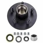 TR4108 3500lb 5 on 4-1/2" Bolt Pattern Hub Kit with 1-1/16" and 1-3/8" Bearing Set